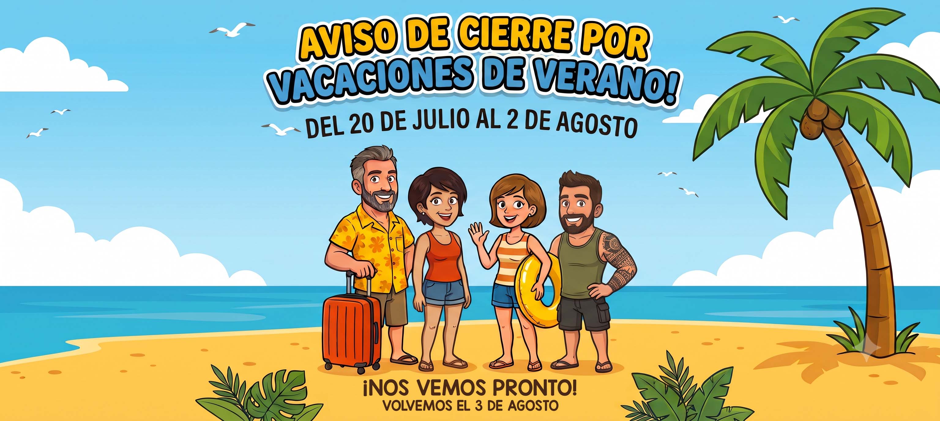 Vacaciones verano 2026